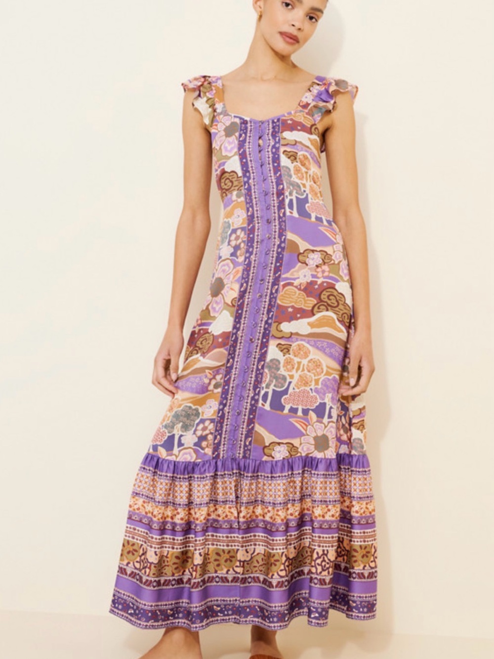 SPELL Lady Untamed Strappy Maxi Dress
